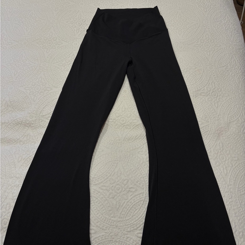 Aerie New Black Flared Yoga Pants